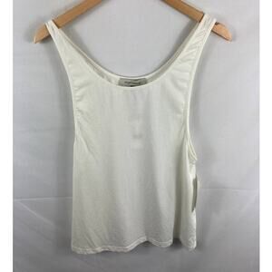 NWT Angel Maternity White Tank Top S